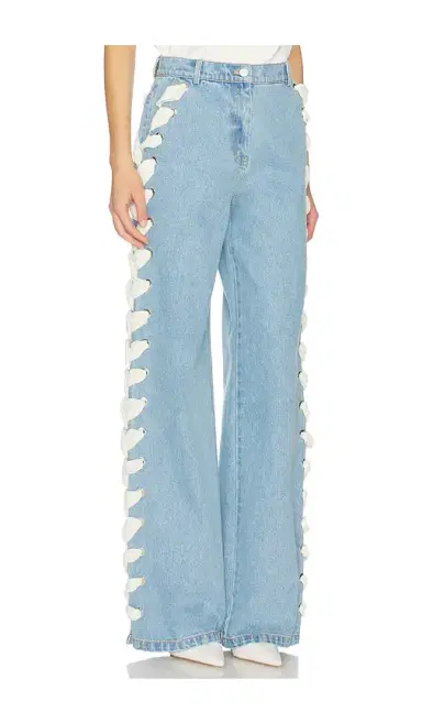 AKNVAS Lyd Laced Denim Trouser | Thumbnail 2 AKNVAS Lyd Laced Denim Trouser | Thumbnail 2