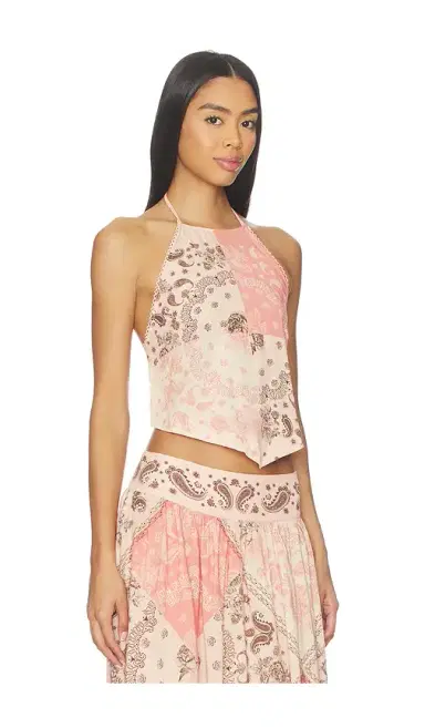 Agua Bendita x REVOLVE X Revolve Vall Crop Top | Thumbnail 2 Agua Bendita x REVOLVE X Revolve Vall Crop Top | Thumbnail 2