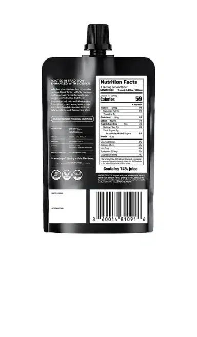 Seoul Tonic Korean Pear, Ginseng, ACV & Electrolyte Recovery Tonic Pack Of 12 | Thumbnail 2 Seoul Tonic Korean Pear, Ginseng, ACV & Electrolyte Recovery Tonic Pack Of 12 | Thumbnail 2