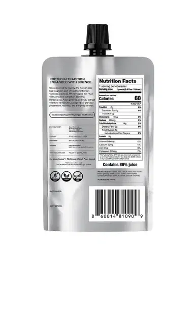 Seoul Tonic Korean Pear, Ginseng & Electrolyte Recovery Tonic Pack Of 12 | Thumbnail 2 Seoul Tonic Korean Pear, Ginseng & Electrolyte Recovery Tonic Pack Of 12 | Thumbnail 2