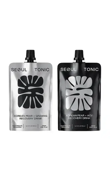 Seoul Tonic x REVOLVE Korean Pear Electrolyte Recovery Tonic Mixed Multi Pack Of 6 | Thumbnail 1 Seoul Tonic x REVOLVE Korean Pear Electrolyte Recovery Tonic Mixed Multi Pack Of 6 | Thumbnail 1