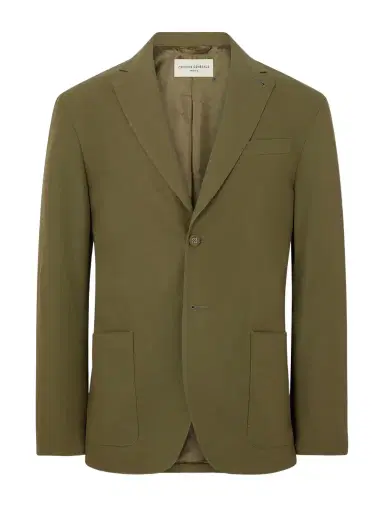 OFFICINE GÉNÉRALE Michel Lyocell, Linen and Cotton-Blend Jacket - Men | Thumbnail 1 OFFICINE GÉNÉRALE Michel Lyocell, Linen and Cotton-Blend Jacket - Men | Thumbnail 1