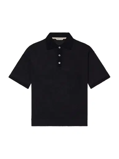 A Kind Of Guise Open-Knit Organic Cotton and Linen-Blend Polo Shirt - Men | Thumbnail 1 A Kind Of Guise Open-Knit Organic Cotton and Linen-Blend Polo Shirt - Men | Thumbnail 1