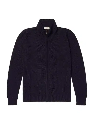 PIACENZA 1733 Knitted Silk and Linen-Blend Zip-Up Cardigan - Men | Thumbnail 1 PIACENZA 1733 Knitted Silk and Linen-Blend Zip-Up Cardigan - Men | Thumbnail 1