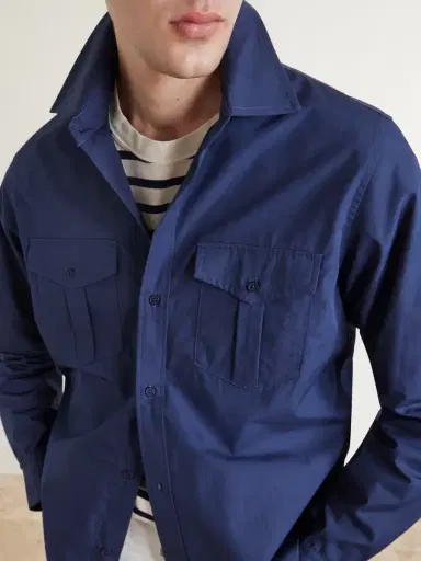 A.P.C. Warren Cotton-Poplin Shirt - Men | Thumbnail 5 A.P.C. Warren Cotton-Poplin Shirt - Men | Thumbnail 5