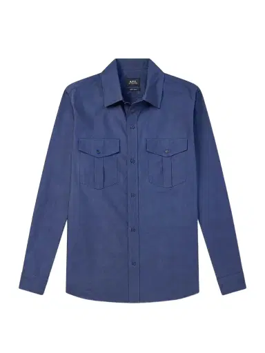 A.P.C. Warren Cotton-Poplin Shirt - Men | Thumbnail 1 A.P.C. Warren Cotton-Poplin Shirt - Men | Thumbnail 1
