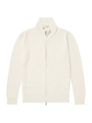 PIACENZA 1733 Knitted Silk and Linen-Blend Zip-Up Cardigan - Men | Thumbnail 1 PIACENZA 1733 Knitted Silk and Linen-Blend Zip-Up Cardigan - Men | Thumbnail 1