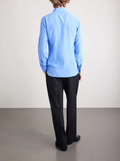 Tom Ford Silk-Charmeuse Shirt - Men | Thumbnail 4 Tom Ford Silk-Charmeuse Shirt - Men | Thumbnail 4