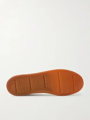 Officine Creative Militia 001 Suede-Trimmed Full-Grain Deerskin Sneakers - Men | Thumbnail 3 Officine Creative Militia 001 Suede-Trimmed Full-Grain Deerskin Sneakers - Men | Thumbnail 3