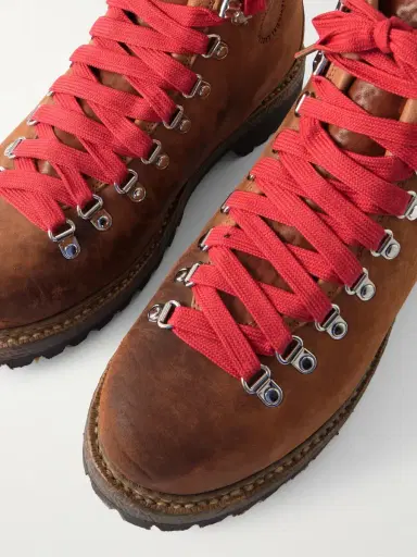 Visvim Whymper Folk Distressed Leather Lace-Up Boots - Men | Thumbnail 5 Visvim Whymper Folk Distressed Leather Lace-Up Boots - Men | Thumbnail 5