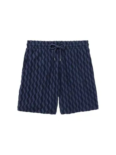 Frescobol Carioca Augusto Cotton-Blend Terry Drawstring Shorts - Men | Thumbnail 1 Frescobol Carioca Augusto Cotton-Blend Terry Drawstring Shorts - Men | Thumbnail 1