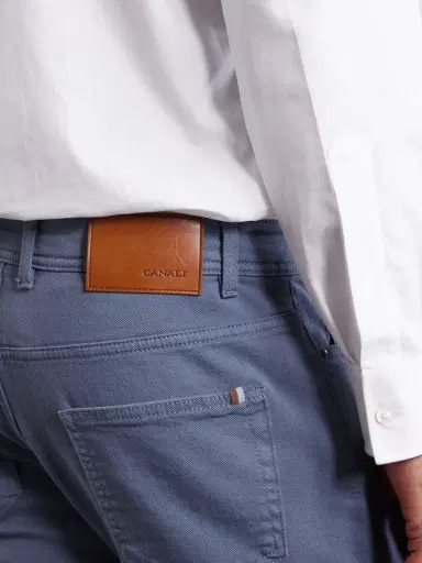 Canali Straight-Leg Garment-Dyed Stretch Jeans - Men | Thumbnail 5 Canali Straight-Leg Garment-Dyed Stretch Jeans - Men | Thumbnail 5