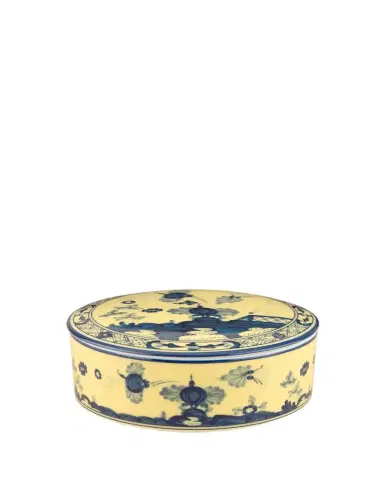GINORI 1735 Citrino Round Covered Box | Thumbnail 1 GINORI 1735 Citrino Round Covered Box | Thumbnail 1
