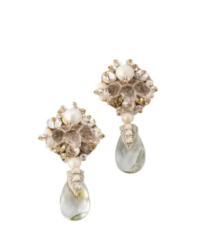Ranjana Khan Lyra Statement Earrings | Thumbnail 1 Ranjana Khan Lyra Statement Earrings | Thumbnail 1
