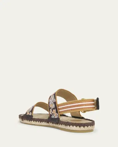 Valentino Garavani Bribri Embroidered Flat Espadrille Sandals | Thumbnail 2 Valentino Garavani Bribri Embroidered Flat Espadrille Sandals | Thumbnail 2