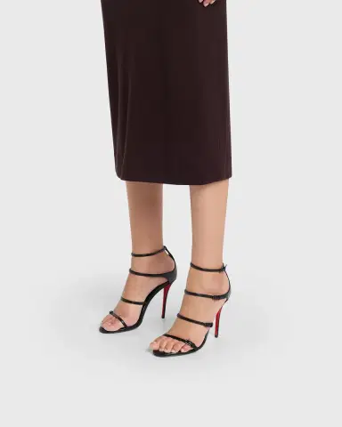 Christian Louboutin 100mm Millenium Strappy Leather Sandals | Thumbnail 6 Christian Louboutin 100mm Millenium Strappy Leather Sandals | Thumbnail 6