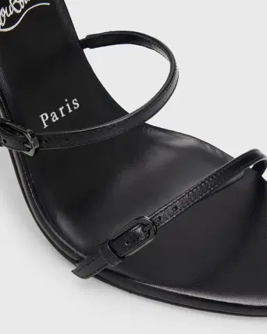 Christian Louboutin 100mm Millenium Strappy Leather Sandals | Thumbnail 9 Christian Louboutin 100mm Millenium Strappy Leather Sandals | Thumbnail 9