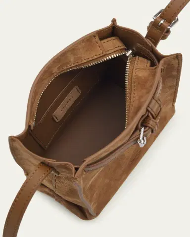 Oroton Margot Tiny Suede Bucket Bag | Thumbnail 4 Oroton Margot Tiny Suede Bucket Bag | Thumbnail 4