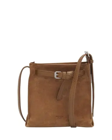 Oroton Margot Tiny Suede Bucket Bag | Thumbnail 1 Oroton Margot Tiny Suede Bucket Bag | Thumbnail 1