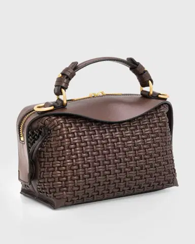 Oroton Mica Workmanship Leather Bowling Bag | Thumbnail 7 Oroton Mica Workmanship Leather Bowling Bag | Thumbnail 7