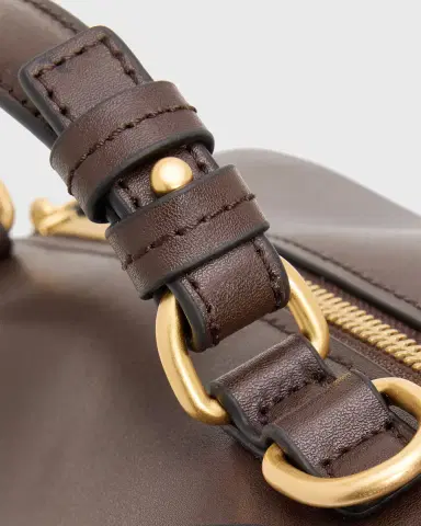 Oroton Mica Workmanship Leather Bowling Bag | Thumbnail 10 Oroton Mica Workmanship Leather Bowling Bag | Thumbnail 10