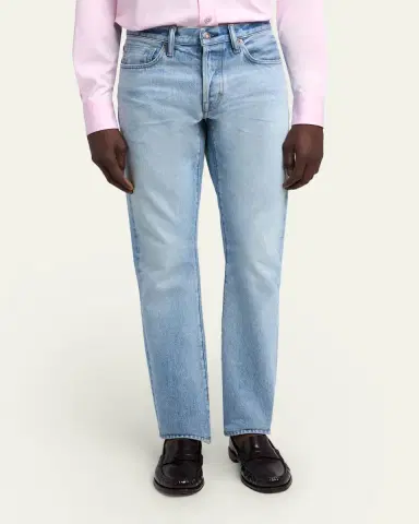 Tom Ford Men's Straight Five-Pocket Jeans | Thumbnail 4 Tom Ford Men's Straight Five-Pocket Jeans | Thumbnail 4