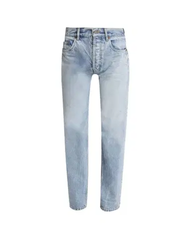 Saint Laurent Relaxed Slim-Leg Ankle Jeans | Thumbnail 1 Saint Laurent Relaxed Slim-Leg Ankle Jeans | Thumbnail 1
