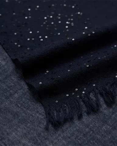 Faliero Sarti New Dalila Sequined-Border Shawl | Thumbnail 4 Faliero Sarti New Dalila Sequined-Border Shawl | Thumbnail 4