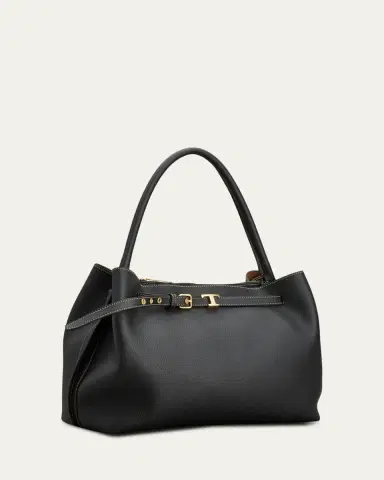 Tod's Small Timeless T Belted Leather Shoulder Bag | Thumbnail 2 Tod's Small Timeless T Belted Leather Shoulder Bag | Thumbnail 2
