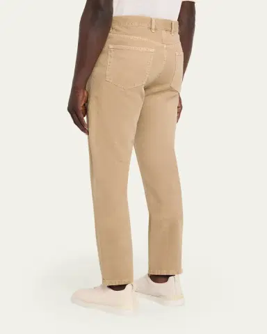 ZEGNA Men's Cotton Roccia Slim Five-Pockets Pants | Thumbnail 3 ZEGNA Men's Cotton Roccia Slim Five-Pockets Pants | Thumbnail 3