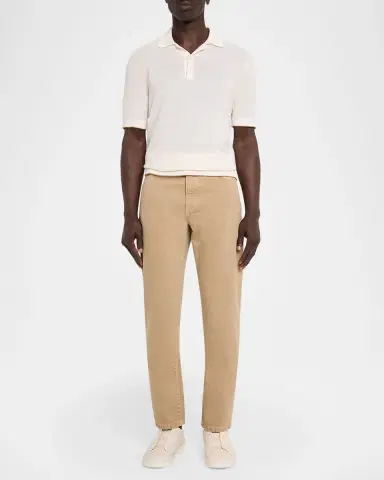 ZEGNA Men's Cotton Roccia Slim Five-Pockets Pants | Thumbnail 6 ZEGNA Men's Cotton Roccia Slim Five-Pockets Pants | Thumbnail 6