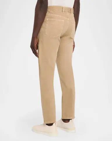 ZEGNA Men's Cotton Roccia Slim Five-Pockets Pants | Thumbnail 7 ZEGNA Men's Cotton Roccia Slim Five-Pockets Pants | Thumbnail 7
