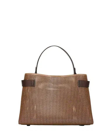 Brunello Cucinelli Essence Sparkling Leather Top-Handle Bag | Thumbnail 1 Brunello Cucinelli Essence Sparkling Leather Top-Handle Bag | Thumbnail 1