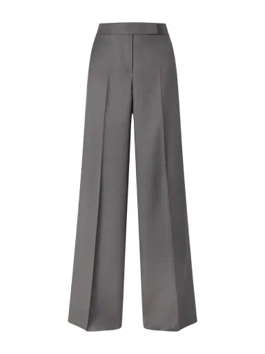 Max Mara Rio Wool-twill Wide-leg Trousers | Thumbnail 1 Max Mara Rio Wool-twill Wide-leg Trousers | Thumbnail 1