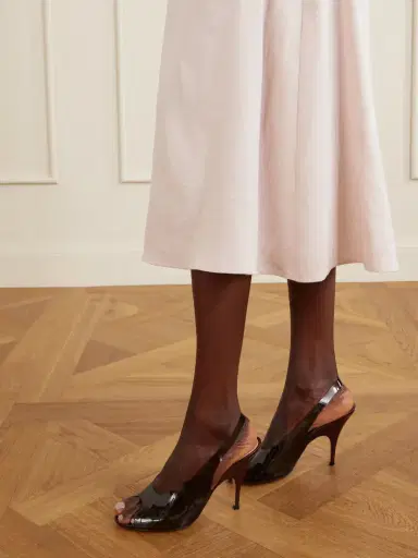 Gianvito Rossi 95 Pvc Slingback Pumps | Thumbnail 2 Gianvito Rossi 95 Pvc Slingback Pumps | Thumbnail 2