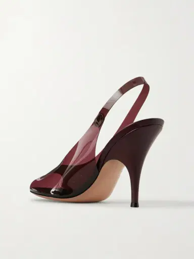 Gianvito Rossi 95 Pvc Slingback Pumps | Thumbnail 3 Gianvito Rossi 95 Pvc Slingback Pumps | Thumbnail 3