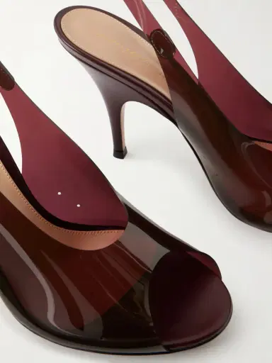 Gianvito Rossi 95 Pvc Slingback Pumps | Thumbnail 5 Gianvito Rossi 95 Pvc Slingback Pumps | Thumbnail 5