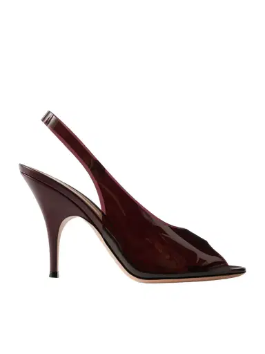 Gianvito Rossi 95 Pvc Slingback Pumps | Thumbnail 1 Gianvito Rossi 95 Pvc Slingback Pumps | Thumbnail 1