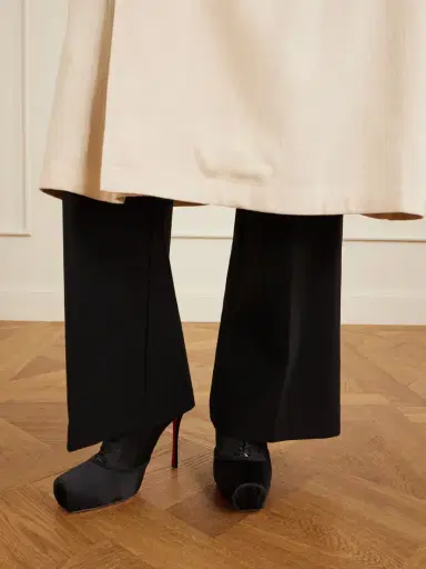 Christian Louboutin Pavlova 100 Lace-up Satin Ankle Boots | Thumbnail 2 Christian Louboutin Pavlova 100 Lace-up Satin Ankle Boots | Thumbnail 2