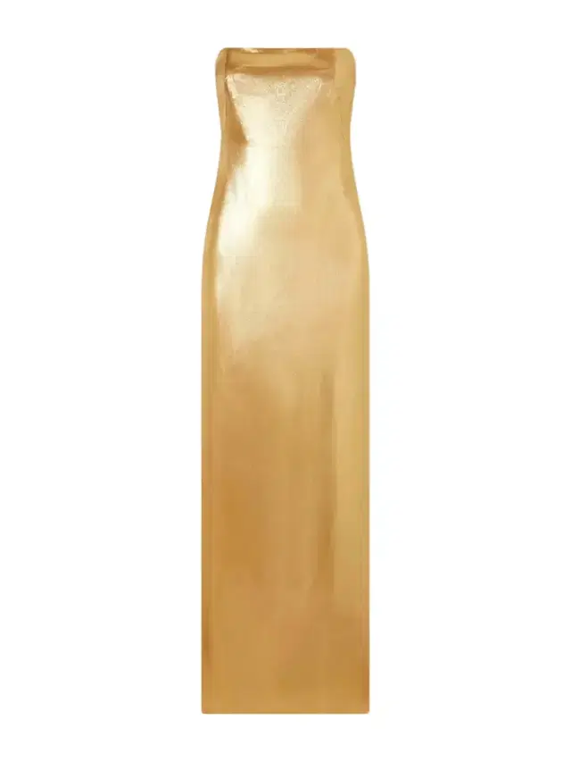 Satin Metallic Gown Satin Metallic Gown