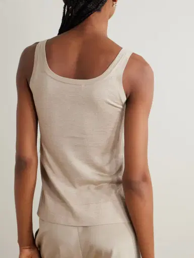 Max Mara Silk And Cashmere-blend Vest | Thumbnail 4 Max Mara Silk And Cashmere-blend Vest | Thumbnail 4