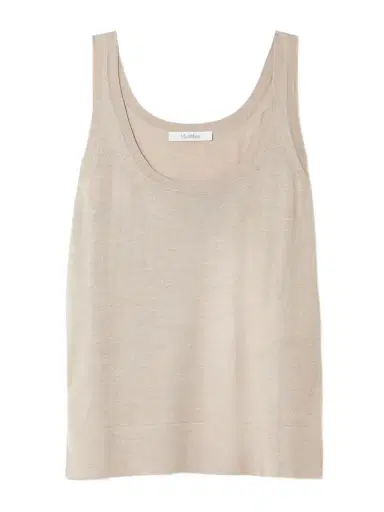 Max Mara Silk And Cashmere-blend Vest | Thumbnail 1 Max Mara Silk And Cashmere-blend Vest | Thumbnail 1