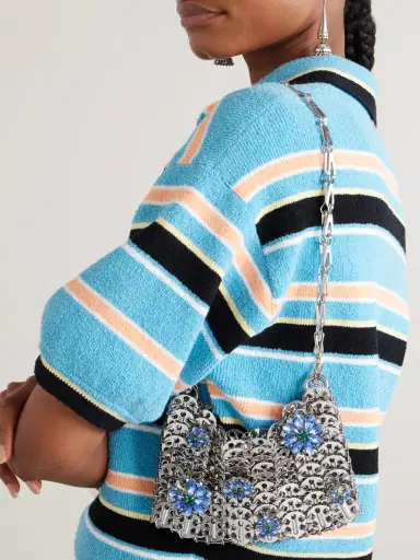 Rabanne Embellished Chainmail Shoulder Bag | Thumbnail 2 Rabanne Embellished Chainmail Shoulder Bag | Thumbnail 2