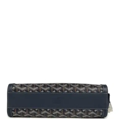 goyard Goyard Goyardine Canvas Bonbonnière Bag Navy Blue Chevroches Calfskin Palladium Hardware | Thumbnail 7 goyard Goyard Goyardine Canvas Bonbonnière Bag Navy Blue Chevroches Calfskin Palladium Hardware | Thumbnail 7