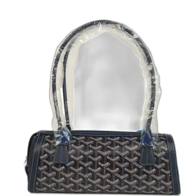 goyard Goyard Goyardine Canvas Bonbonnière Bag Navy Blue Chevroches Calfskin Palladium Hardware | Thumbnail 1 goyard Goyard Goyardine Canvas Bonbonnière Bag Navy Blue Chevroches Calfskin Palladium Hardware | Thumbnail 1