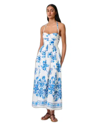 Emporio Sirenuse Johanna Dress in Chintz Print | Thumbnail 1 Emporio Sirenuse Johanna Dress in Chintz Print | Thumbnail 1