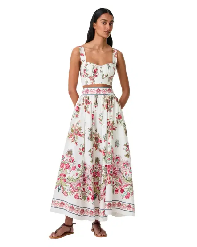 Ombretta Skirt in Chintz Print Ombretta Skirt in Chintz Print