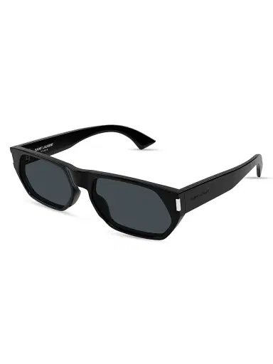 Saint Laurent Men's 59MM Rectangular Sunglasses - Black | Thumbnail 1 Saint Laurent Men's 59MM Rectangular Sunglasses - Black | Thumbnail 1