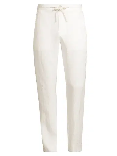 Vince Men's Lightweight Hemp Pants - Bone | Thumbnail 1 Vince Men's Lightweight Hemp Pants - Bone | Thumbnail 1
