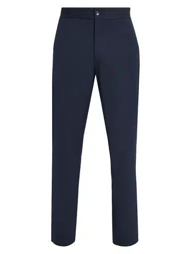 Vince Men's Louie Wool Twill Pants - Dark Blue | Thumbnail 1 Vince Men's Louie Wool Twill Pants - Dark Blue | Thumbnail 1